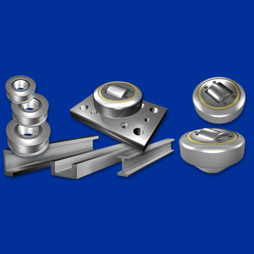 Combined roller contact bearing